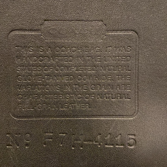 VINTAGE COACH BAG - Picture 9 of 16